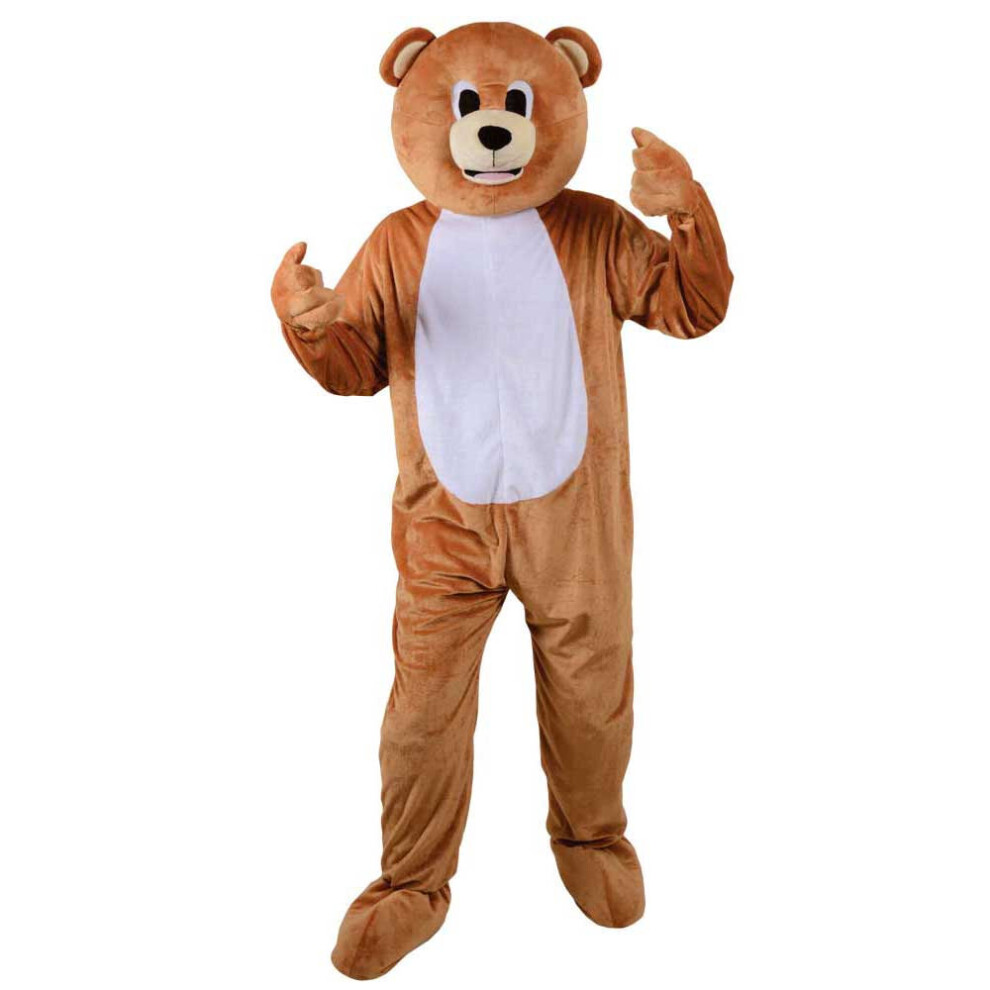 Wicked Costumes Teddy Bear Mascot Costume Brown