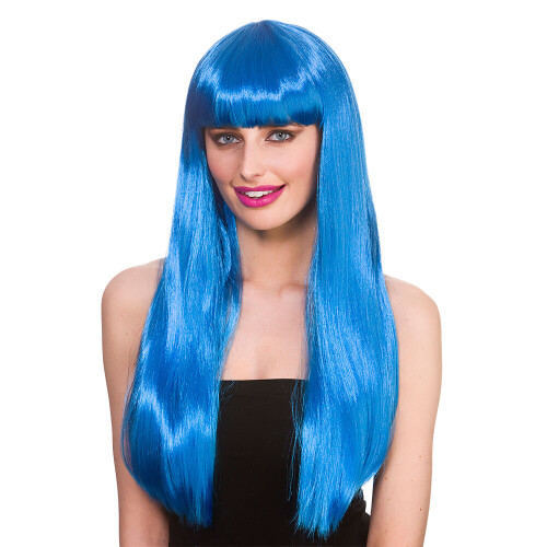 Fantasy Wig - Long Electric Blue