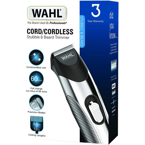 Wahl Cord/Cordless Beard & Stubble Trimmer 2