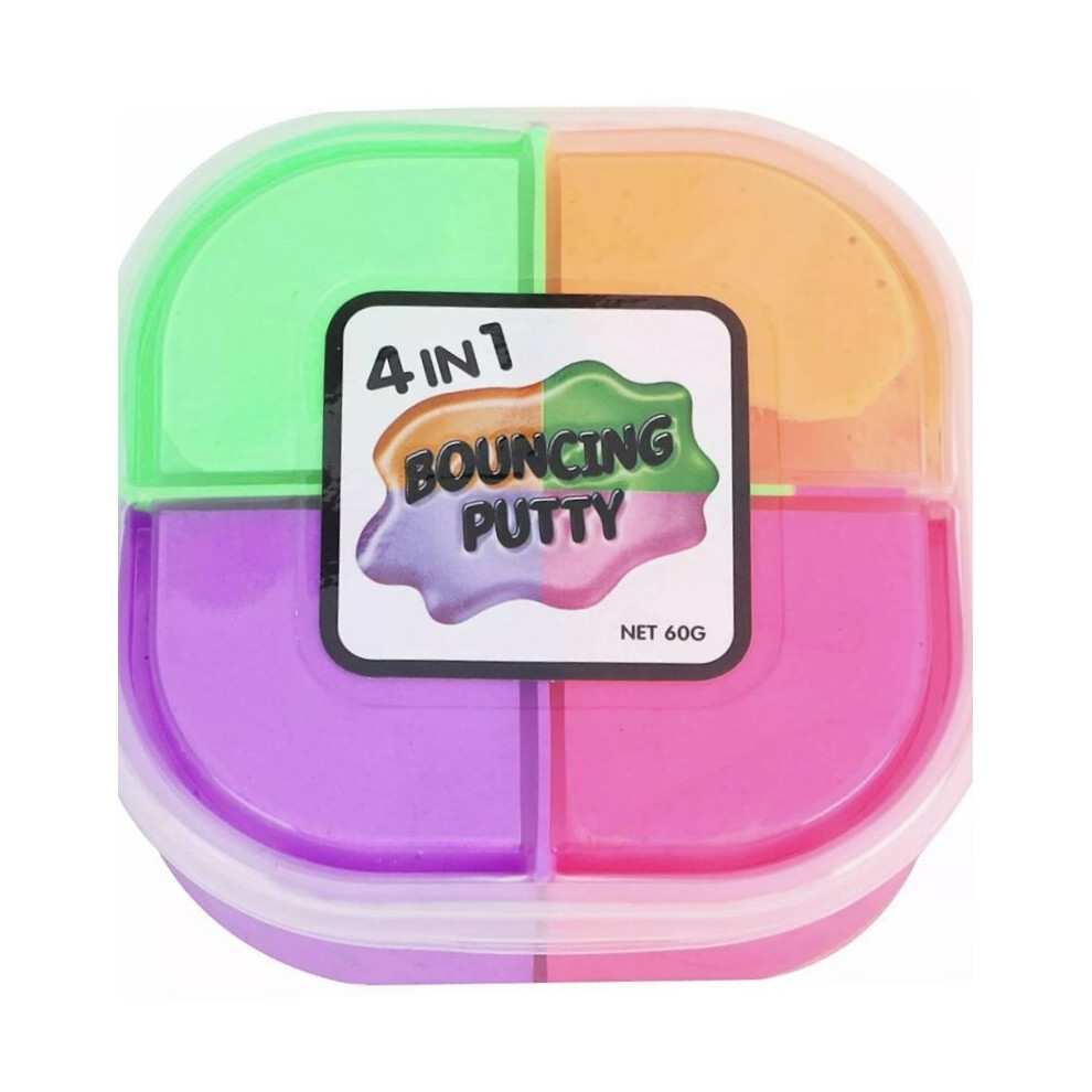 Kandy Toys Bouncing Putty 4 In 1