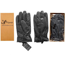 (S) Sab MCR LTD Fleece Lined Thermal Insulated Genuine Leather Gloves