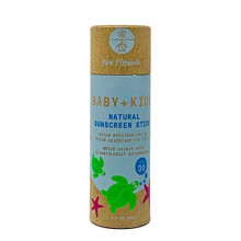 Raw Elements Dětský SPF 30 Organický Opalovací Stick, Non-Nano Oxid Zinku, Bezpečný pro Korály