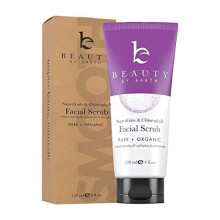 Face Scrub Exfoliating Face Wash - With Organic Aloe Vera, Gel Face Cleanser & Pore Exfoliator for Women & Men, Facial Scrub Microdermabrasion, Vegan