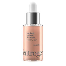 Neutrogena Healthy Skin Radiant Booster Primer & Serum, Skin-Evening Serum-to-Primer with Peptides & Pearl Pigments…