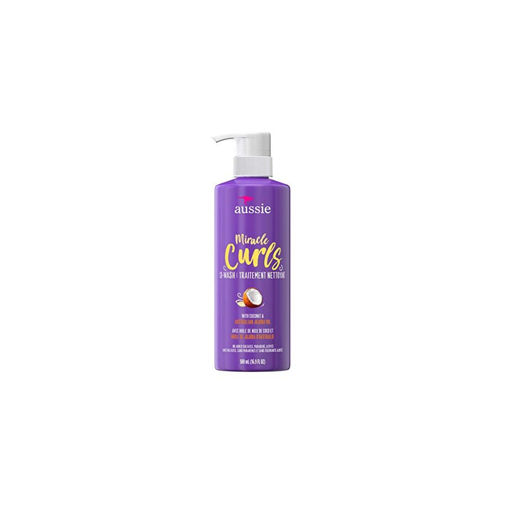 Aussie Miracle Curls Co-Wash 16.9 Ounce (500ml) (3 Pack)