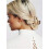 VinBee 3 PACK Large Metal Hair Claw Clips Hair Catch Barrette Jaw Clamp for Women Half Bun Hairpins for Thick Hair (Silver + Gold + Rose Gold) 3