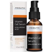 YEOUTH, Σερουμ Βιταμίνου C & E, 1 fl oz (30 ml)