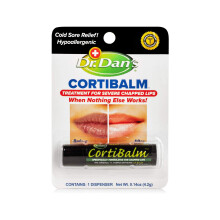 Dr. Dans CortiBalm Lip Balm - 0.14 oz (1-Pack) Soothing Lip Care