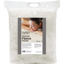 ForPro Premium Fleece Massage Pad Set, Extra Soft, Hypoallergenic, 31” W x 72” L
