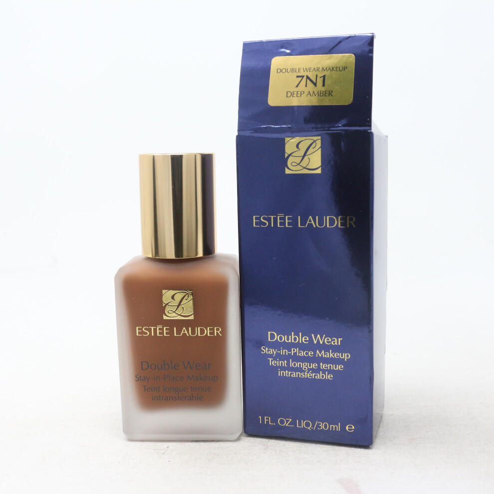 (7N1 Deep Amber) Estee Lauder Double Wear Nude Water Fresh Makeup Spf 30  1.0oz/30ml New With Box