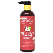 Pura D'or, Vin de Măceș, Thin2Thick, Șampon, 16 fl oz (473 ml)