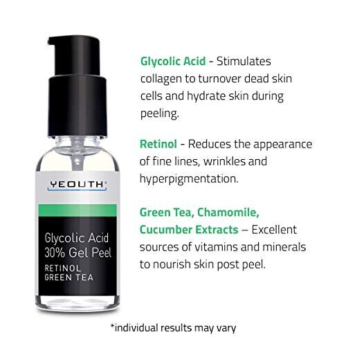 YEOUTH, Οξυαμίδιο 30% Γελούντο Πουδέρ, 2 fl oz (60 ml) 1