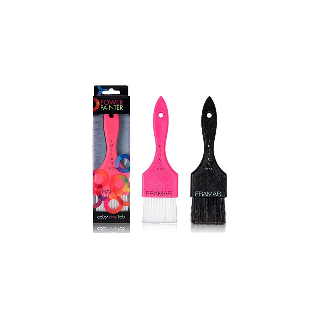 Framar Power Painter Hair Color Brush, Hair Dye Brush, Hair Coloring Brush - 2 Pack