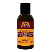 Okay Pure Naturals, Aceite de Castor Negro 100% de Jamaica, 4 oz (118 ml)