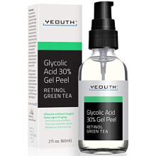 YEOUTH, Gliszolos sav 30% Gél Peel, 2 fl oz (60 ml)