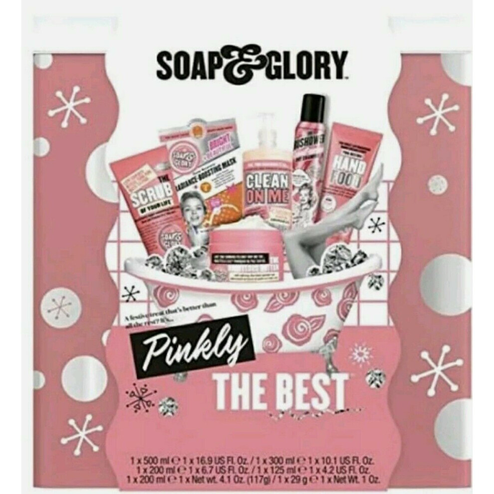 Soap and Glory Pinkly The Best Ladies Gift Set 2021