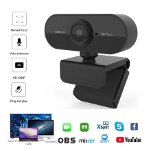 Full HD 1080P USB WebCam mit Mikrofon für Live Broadcast Videoanrufe
