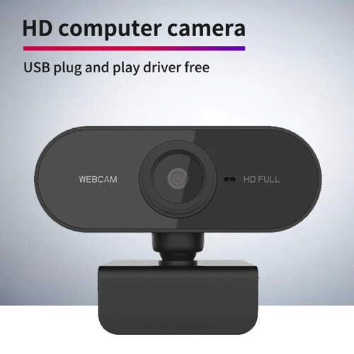 Full HD 1080P USB WebCam with Microphone For Live Broadcast Video Calling 1