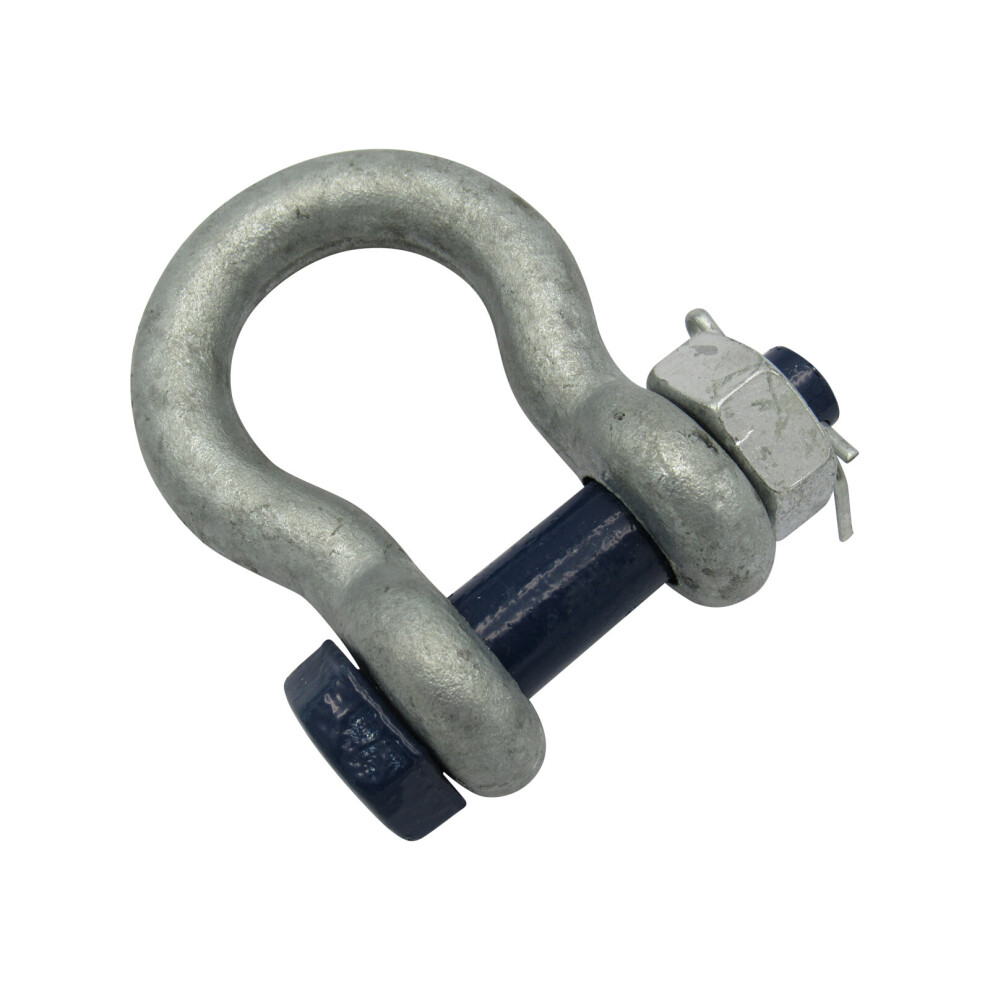 Safety Pin Bow Shackle 120 Ton (Lifting Galvanised Large 120000KG)