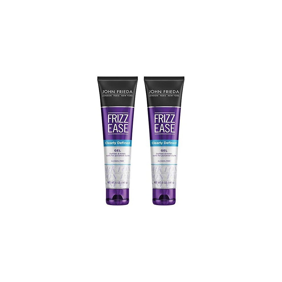 John Frieda Frizz-Ease Gel Clearly Defined 5 Ounce (145ml) (2 Pack)