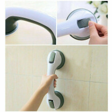 Sécurité Salle de Bain Aide Bain Douche Poignée de Main Ventouse Porte Serviette Barre Poignée