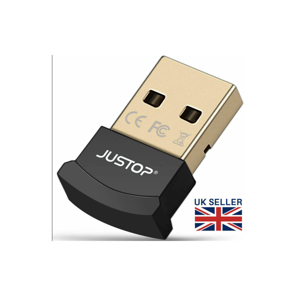 Bluetooth Stereo Wireless Audio Transmitter Receiver Usb Pc Dongle Adapter Uk 183737373798