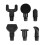 6 Heads Therapy Massage Gun Percussion Massager 11