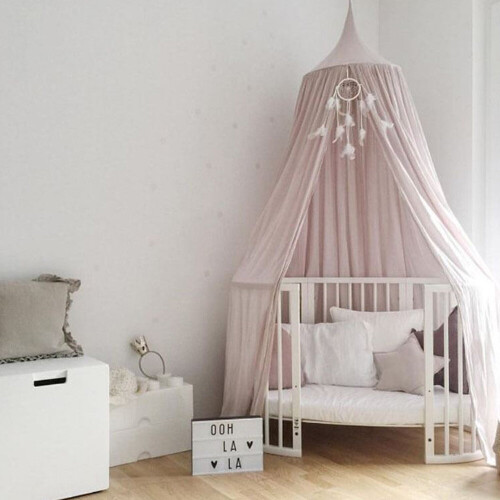(White) Kids' Bed Canopy | Bedroom Play Tent 1