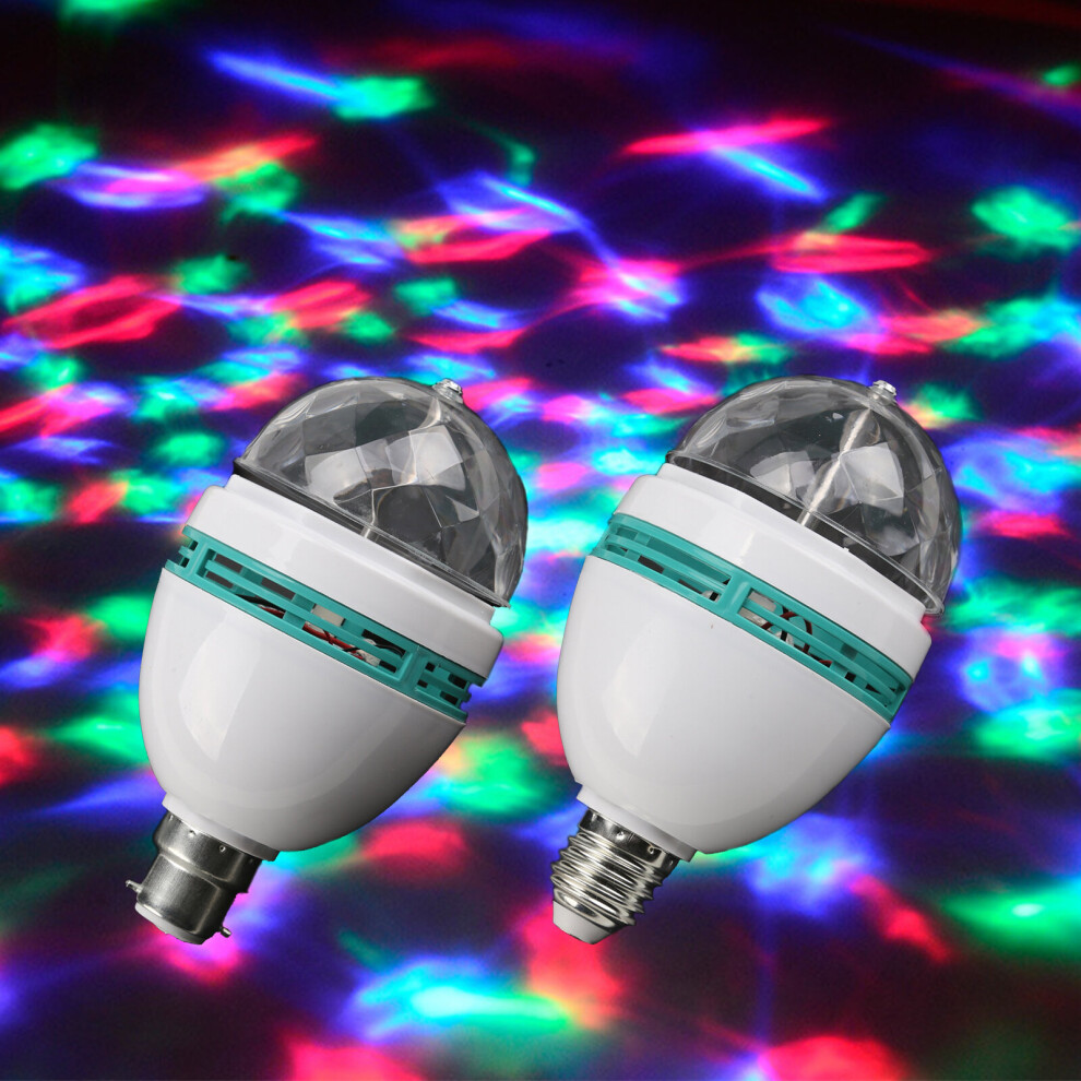 3W Colorful Rotating Stage RGB LED Disco
