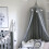 (White) Kids' Bed Canopy | Bedroom Play Tent 6