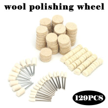 Felt Polishing Buffing Pads Wool Set