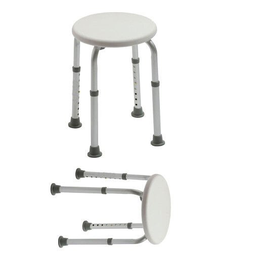 Stable Shower Chair Seat Bath stool Disability Aid Bath Adjustable 2
