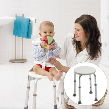 Stable Shower Chair Seat Bath stool Disability Aid Bath Adjustable
