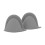(gray) Holder Silicone Mitt Gloves Heat Resistant 1