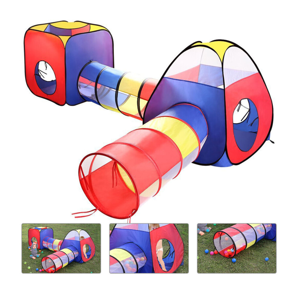 Maison de jeu pour bébéTentes Tunnel Pop Up Bébé Toddler Crawl