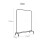 Black Heavy Duty Clothes Rail | Garment Display Stand 7