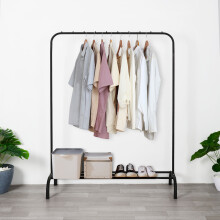 Black Heavy Duty Clothes Rail | Garment Display Stand