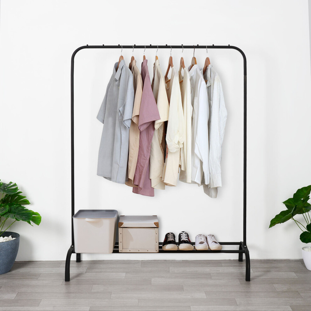 Black Heavy Duty Clothes Rail | Garment Display Stand
