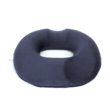 (Blue) Seat Memory Foam Cushion Relief Pillow