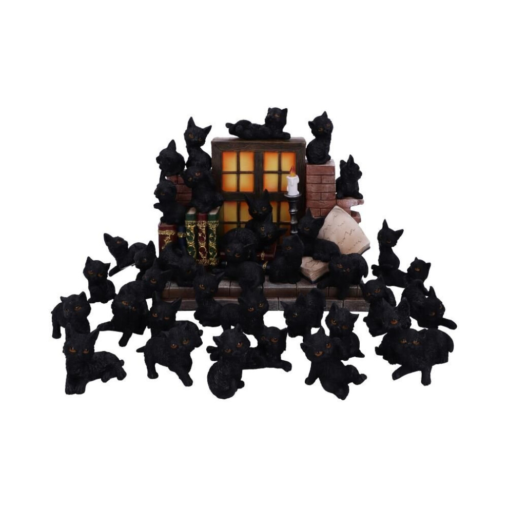 Nemesis Now - Witches Litter - Cat Figurines And Stand