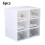 6X Plastic Shoe Storage Boxes Stackable Foldable Organiser Duarble 1