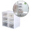 6X Plastic Shoe Storage Boxes Stackable Foldable Organiser Duarble 4