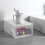 6X Plastic Shoe Storage Boxes Stackable Foldable Organiser Duarble 6