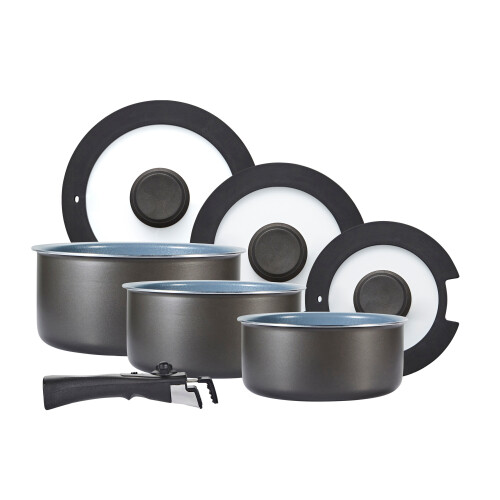 Tower Tower Freedom T800201 7 Piece Cookware Set w/Detachable Handle