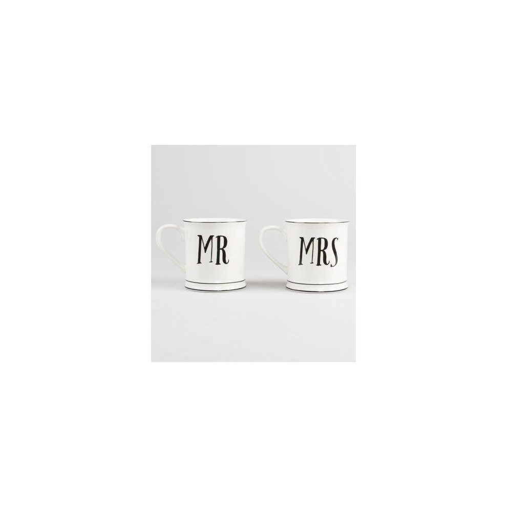 Mr & Mrs Mug Set