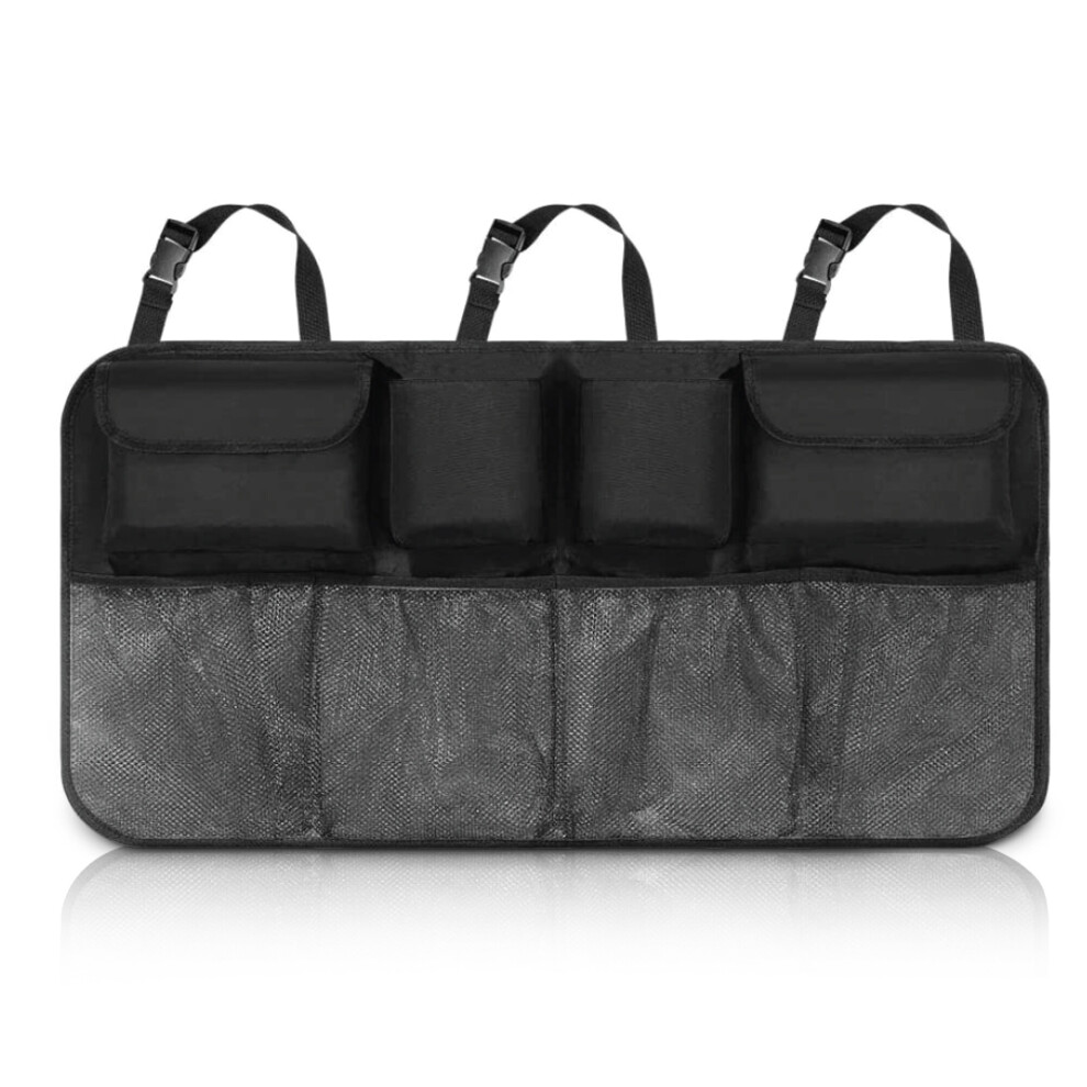 Car Boot Organiser 4 Hanging Multi Mesh Pocket Car Backseat Storage 5056295303970