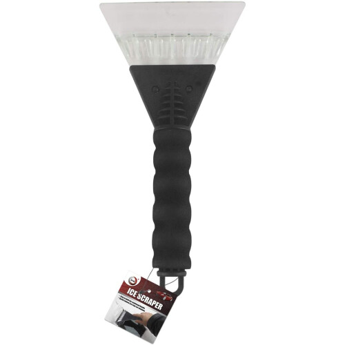 Ice Scraper - Cushioned Handle - Easy to Hold