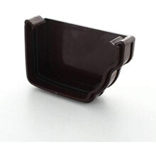 Marley Classic External Stopend (Right Hand) RCE52 Brown for Ogee Style