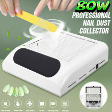Nail vacuum cleaner mute polishing high power 80W with filter