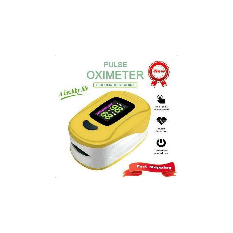 Universal Finger Oxygen Saturation Meter Blood Monitors Fingertip Pulse Oximeter